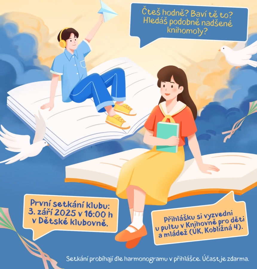 Akce KJM: Čtenářský klub ROZEČTENO
