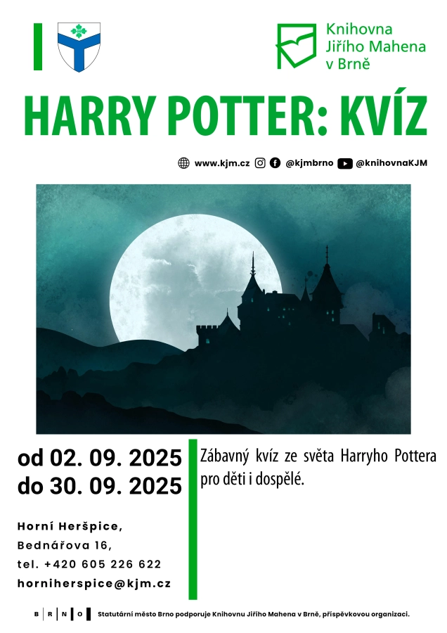 Akce KJM: Harry Potter: Kvíz