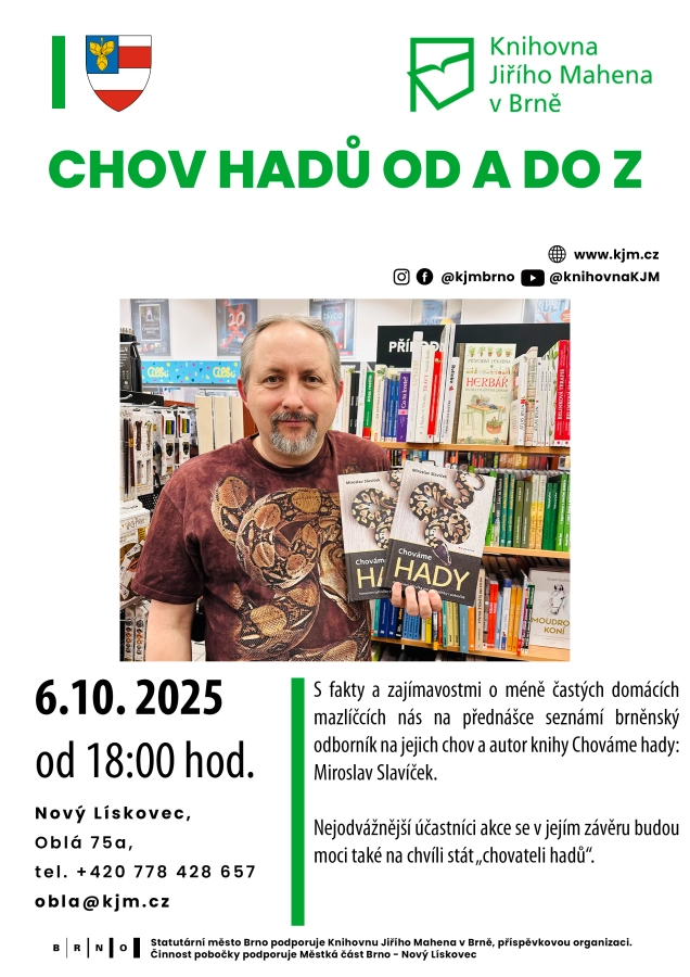 Akce KJM: Chov hadů od A do Z