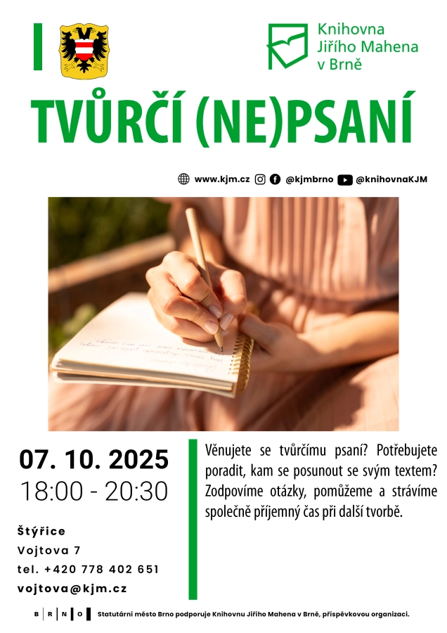 Akce KJM: Tvůrčí (ne)psaní