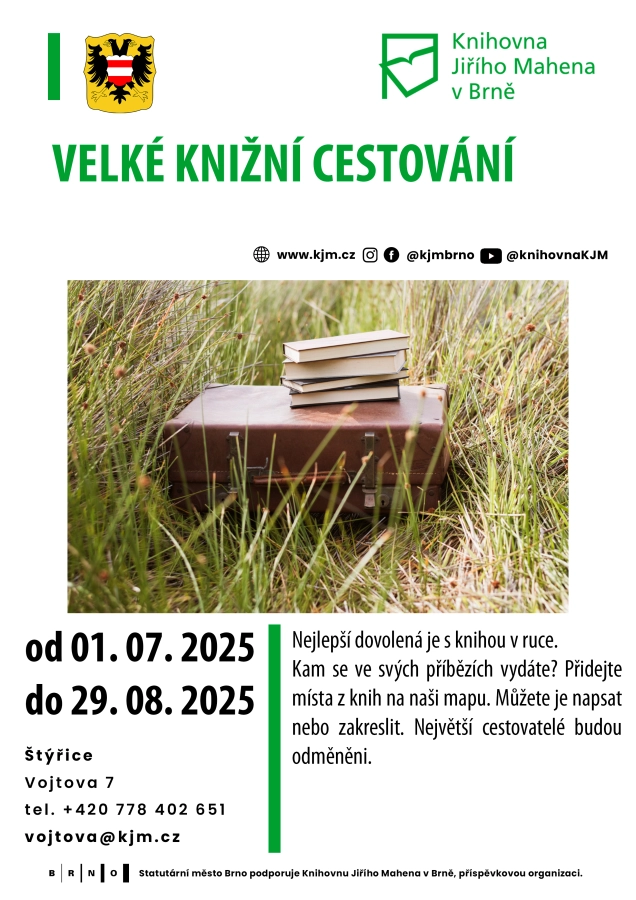 Akce KJM: Velké knižní cestování