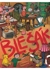 Kniha Blešák z knihovny Jiřího Mahena