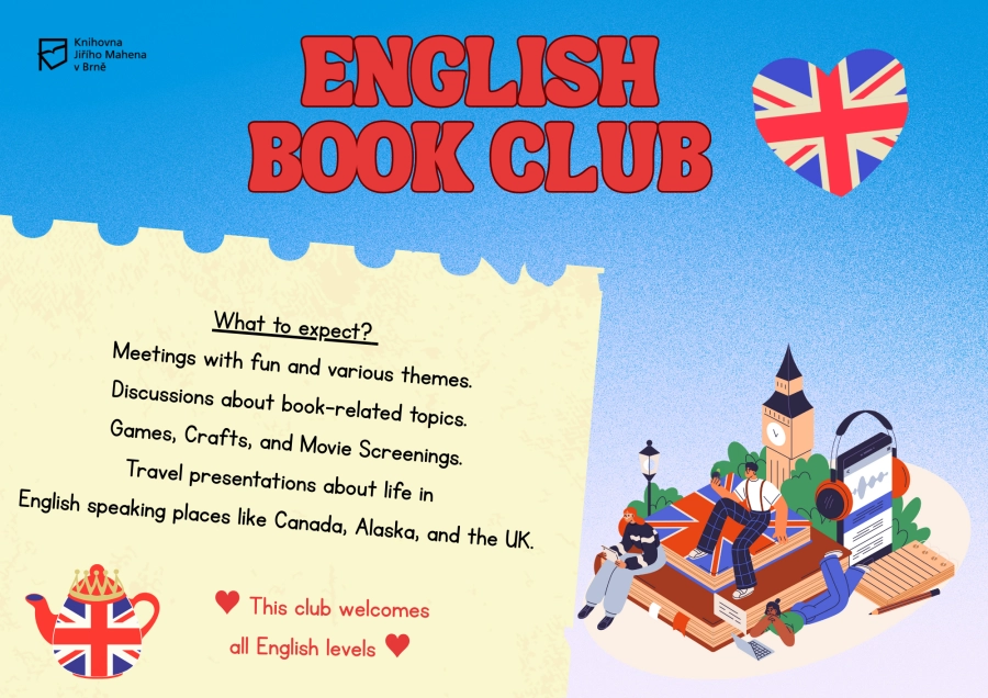 Akce KJM: English book club