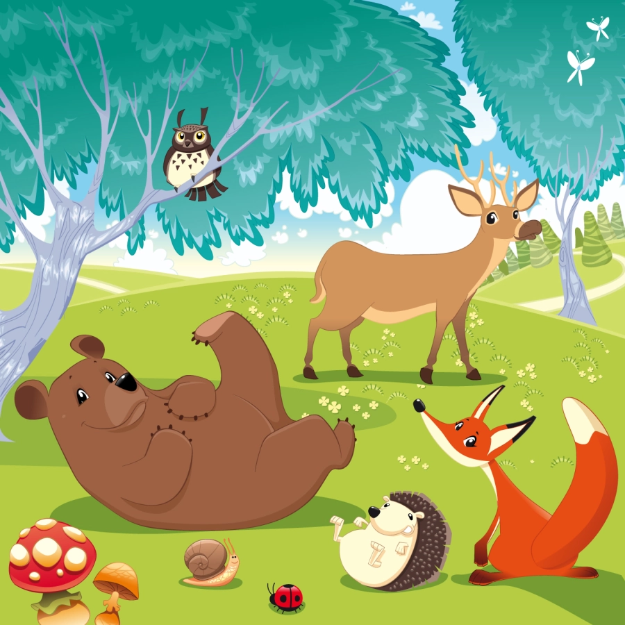 Akce KJM: Ptáci a zvířátka v našem lese