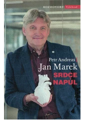 Kniha Srdce napůl z knihovny Jiřího Mahena