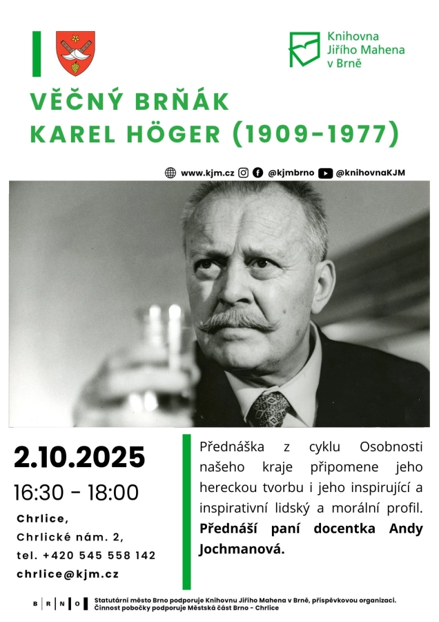 Akce KJM: Věčný Brňák Karel Höger