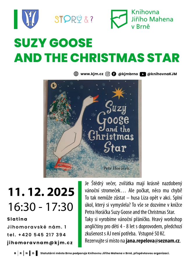 Akce KJM: Suzy Goose and the Christmas Star