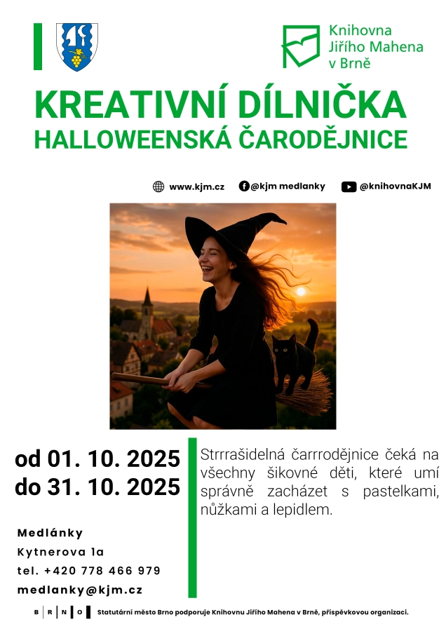 Akce KJM: Halloweenská čarodějnice