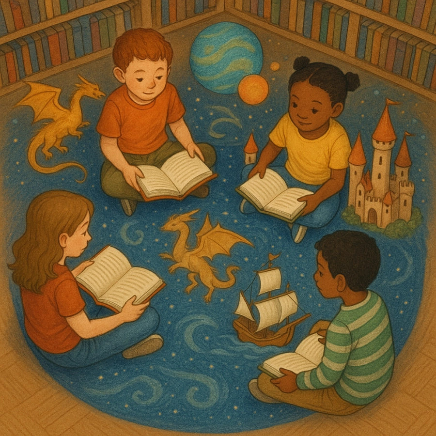 Akce KJM: Čtenářský klub pro děti