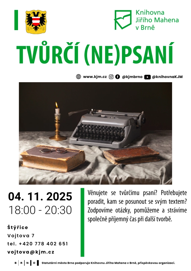 Akce KJM: Tvůrčí (ne)psaní