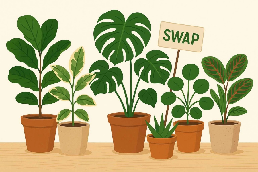 Akce KJM: Podzimní SWAP pokojovek je tady!