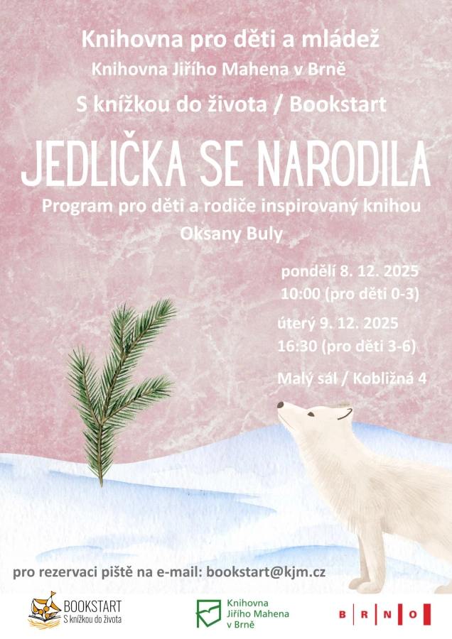 Akce KJM: Bookstart: Vánoční setkání