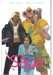 Kniha Sága z knihovny Jiřího Mahena