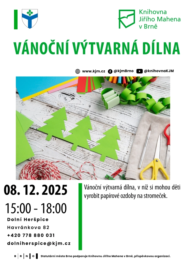 Akce KJM: Vánoční výtvarná dílna