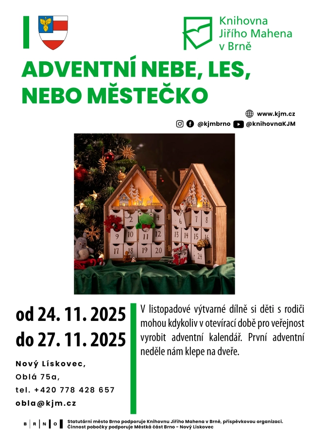 Akce KJM: Adventní nebe, les nebo městečko
