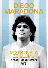 Kniha Diego Maradona z knihovny Jiřího Mahena
