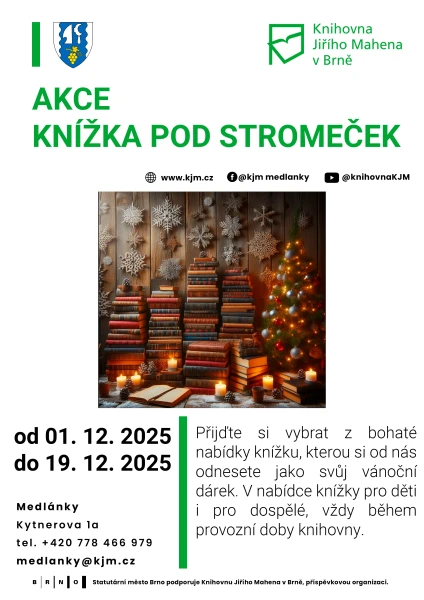 Akce KJM: Knížka pod stromeček