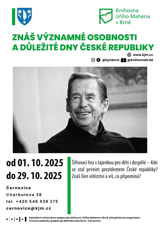 Akce KJM: Znáš významné osobnosti a důležité dny České republiky?