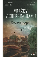 Kniha Vraždy v Cherringhamu z knihovny Jiřího Mahena