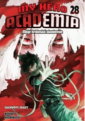 Kniha My hero academia z knihovny Jiřího Mahena