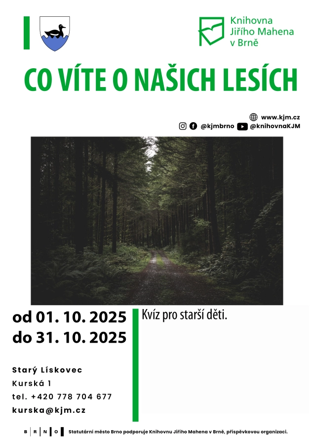 Akce KJM: Co víte o našich lesích?