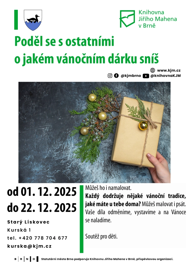 Akce KJM: O jakém vánočním dárku sníš? Jaké vánoční tradice doma dodržujete?
