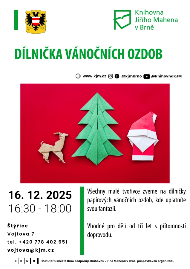 Akce KJM: Dílnička vánočních ozdob