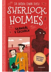 Kniha Sherlock Holmes z knihovny Jiřího Mahena