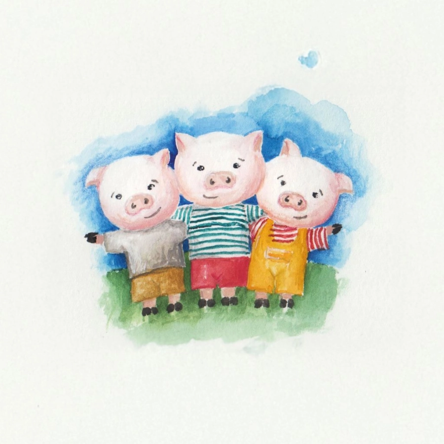 Akce KJM: O třech prasátkách – výstava Martiny Kučerové