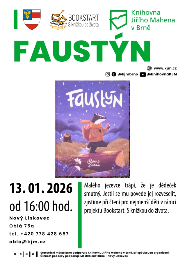 Akce KJM: Bookstart: Faustýn