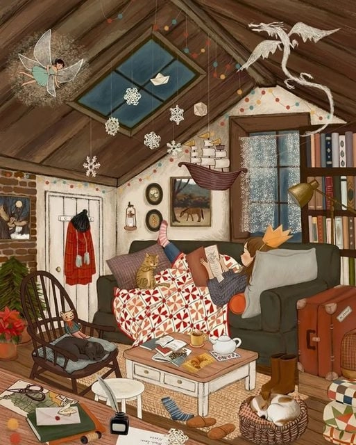 Akce KJM: Bookstart: Pohádkové Vánoce v knihovně