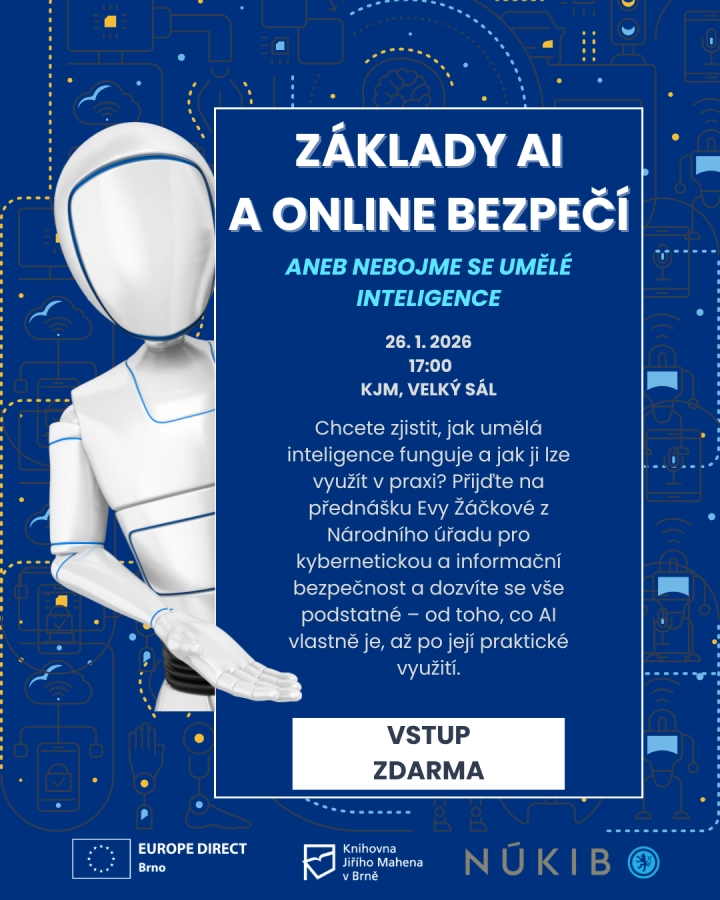 Akce KJM: Základy AI a online bezpečí aneb nebojme se umělé inteligence