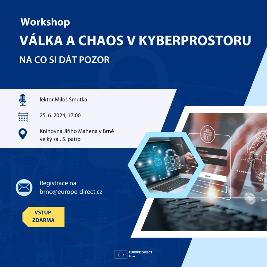 Akce KJM: Válka a chaos v kyberprostoru – na co si dát pozor
