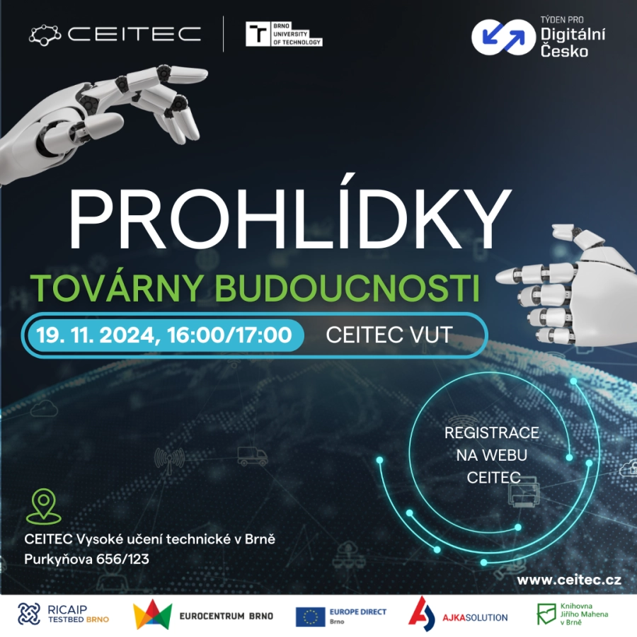 Akce KJM: Prohlídky továrny budoucnosti