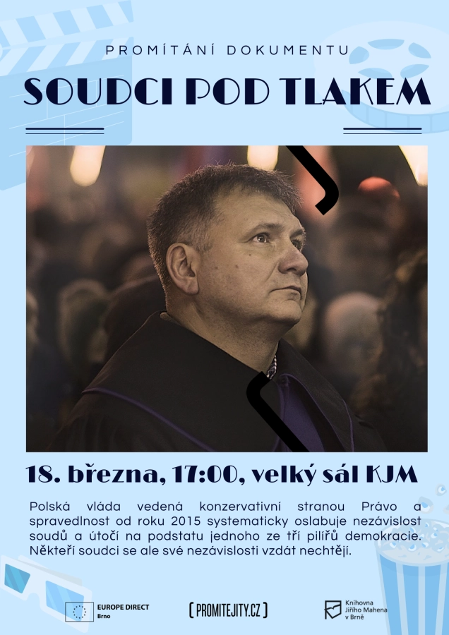 Akce KJM: Promítání filmu: Soudci pod tlakem
