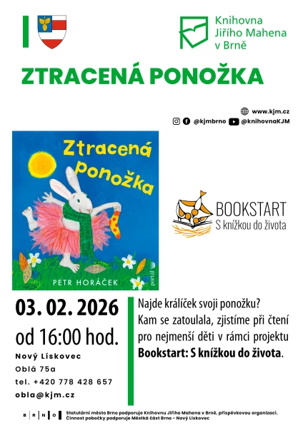 Akce KJM: Bookstart: Ztracená ponožka