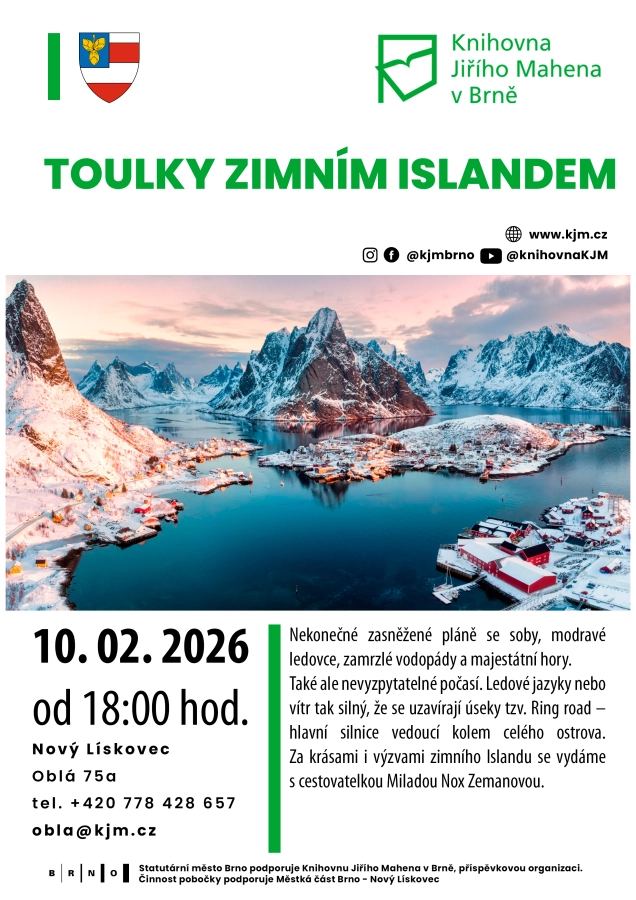 Akce KJM: Toulky zimním Islandem