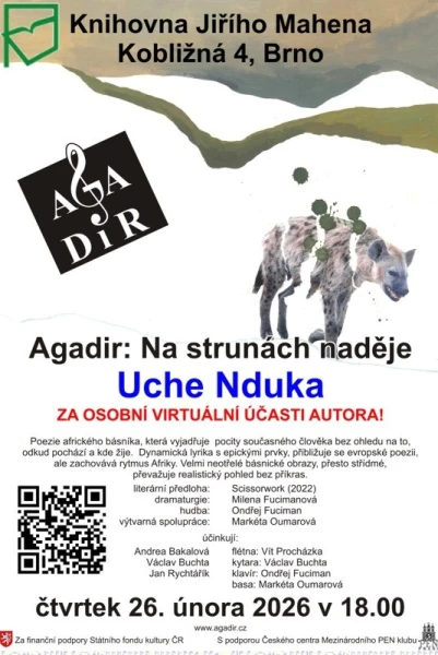 Akce KJM: Divadlo Agadir: Na strunách naděje – Uche Nduka