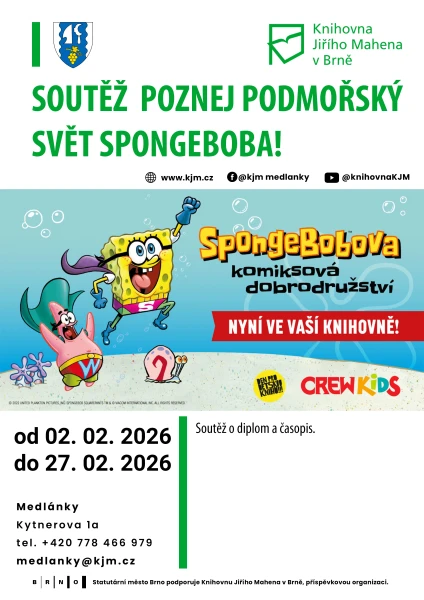 Akce KJM: Poznej podmořský svět SpongeBoba!