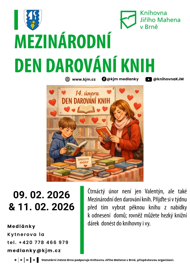 Akce KJM: Mezinárodní den darování knih