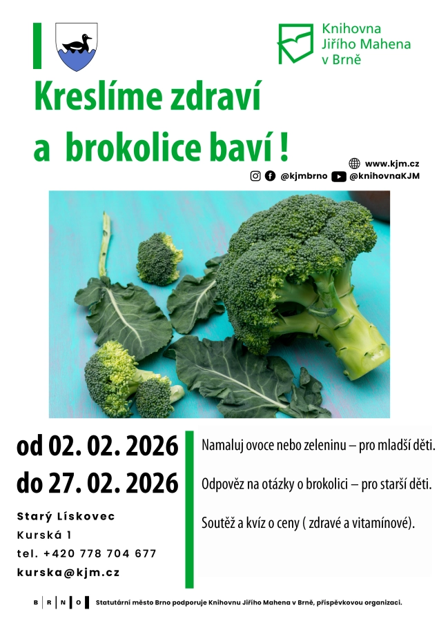 Akce KJM: Kreslíme zdraví a brokolice baví!