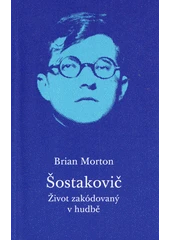 Kniha Šostakovič z knihovny Jiřího Mahena
