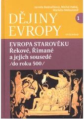 Kniha Evropa starověku z knihovny Jiřího Mahena