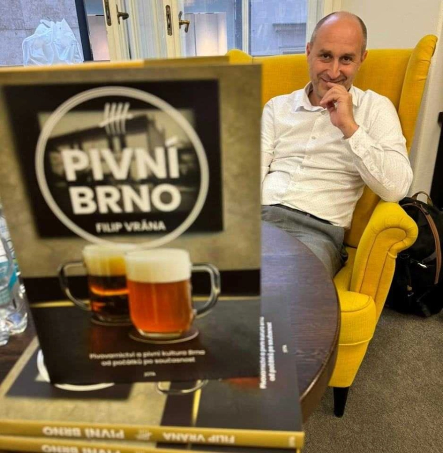 Akce KJM: Pivní Brno: přednáška s Filipem Vránou