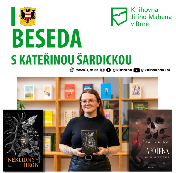 Akce KJM: Beseda s Kateřinou Šardickou