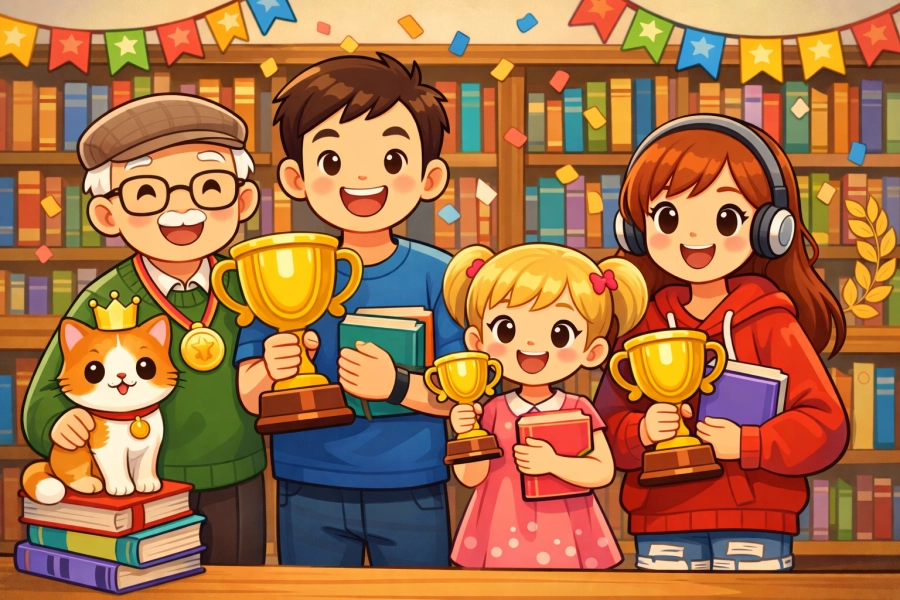 Akce KJM: Nejlepší čtenář Bystrce