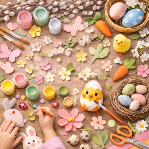 Akce KJM: Tvořivá dílnička: Jarní tvoření