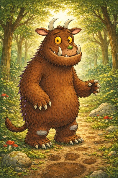 Akce KJM: Bookstart: Gruffalo