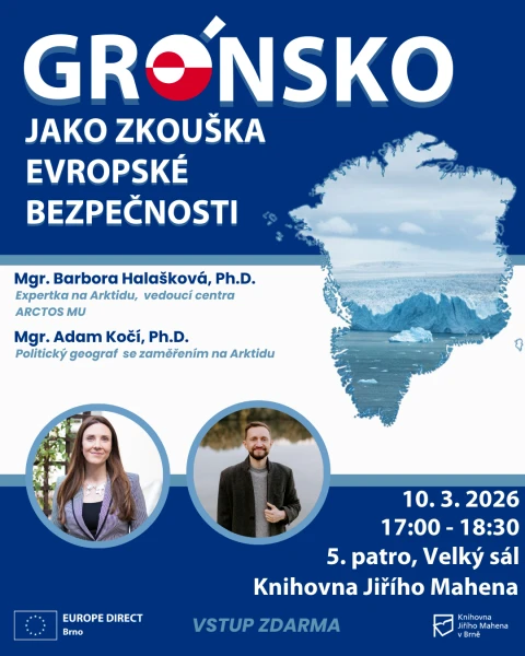 Akce KJM: Grónsko jako zkouška evropské bezpečnosti