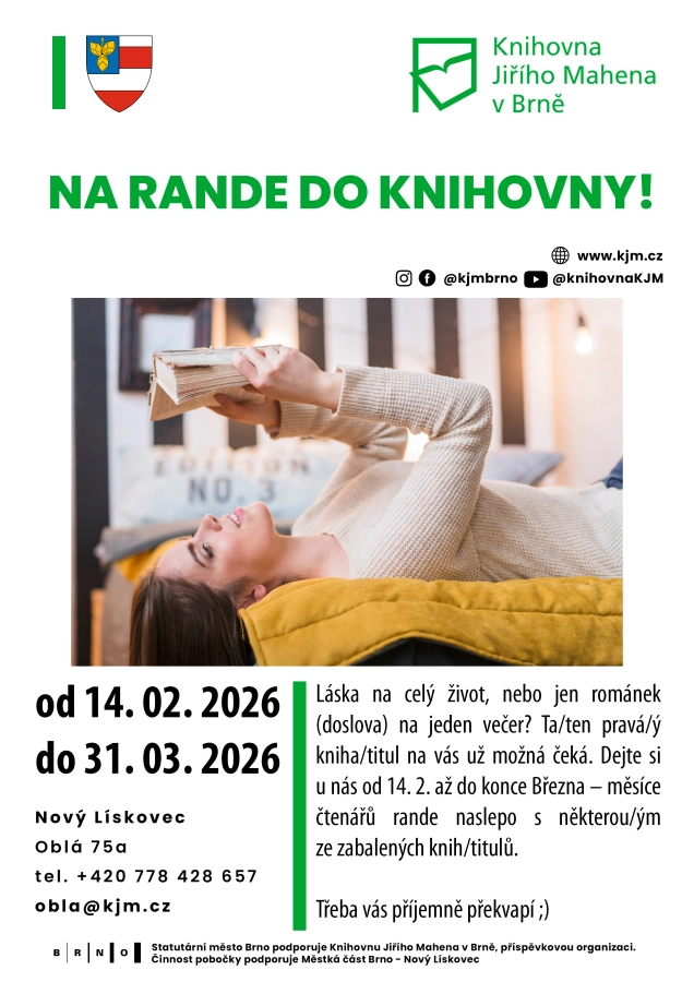 Akce KJM: Na rande do knihovny!